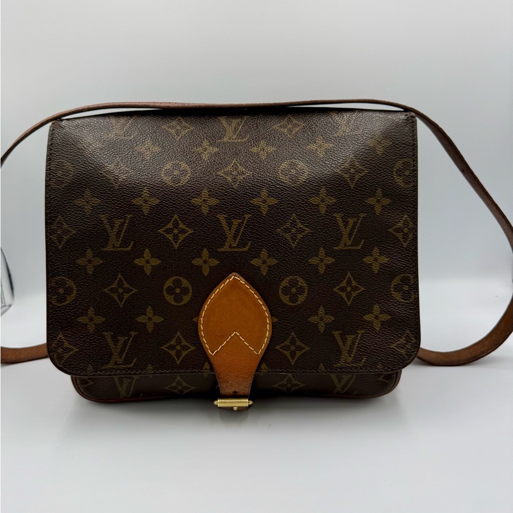 Louis Vuitton Cartouchiere GM Monogram Shoulder Bag M51252 SL0990 XX37671